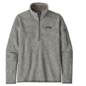 Patagonia Better Than 1/4 Zip Birchwhite